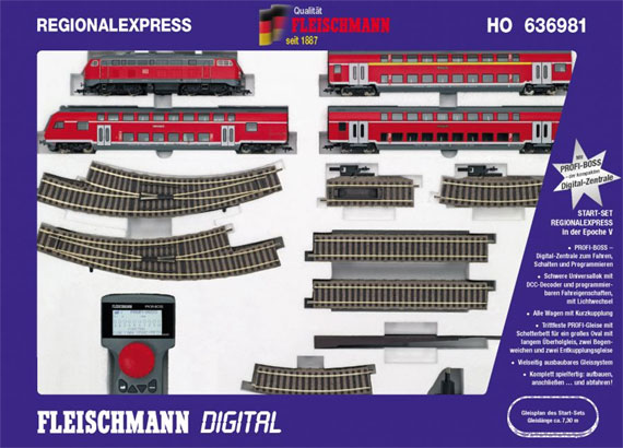 Fleischmann 636981 Regional-Express Startpackungen H0 Modellbahn