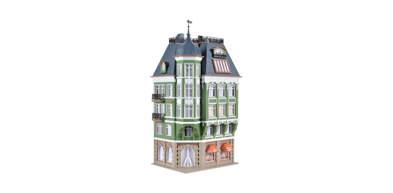 VOLLMER H0 43771 Gebäude Bankhaus Stadthaus Eckhaus / Licht EUR 24,99 - DE VOLLMER H0 43771 Gebäude Bankhaus Stadthaus Eckhaus / Licht EUR 24,99 - DE