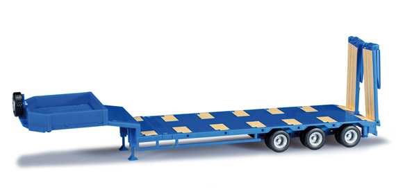 Herpa 076371-003 Goldhofer Semitieflader Anhänger - Auflieger H0 Modellbahn Katalog